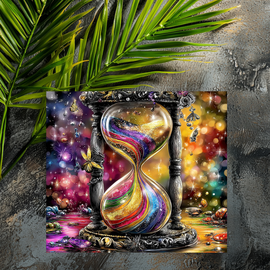 Mousepad Regenbogen - Sanduhr