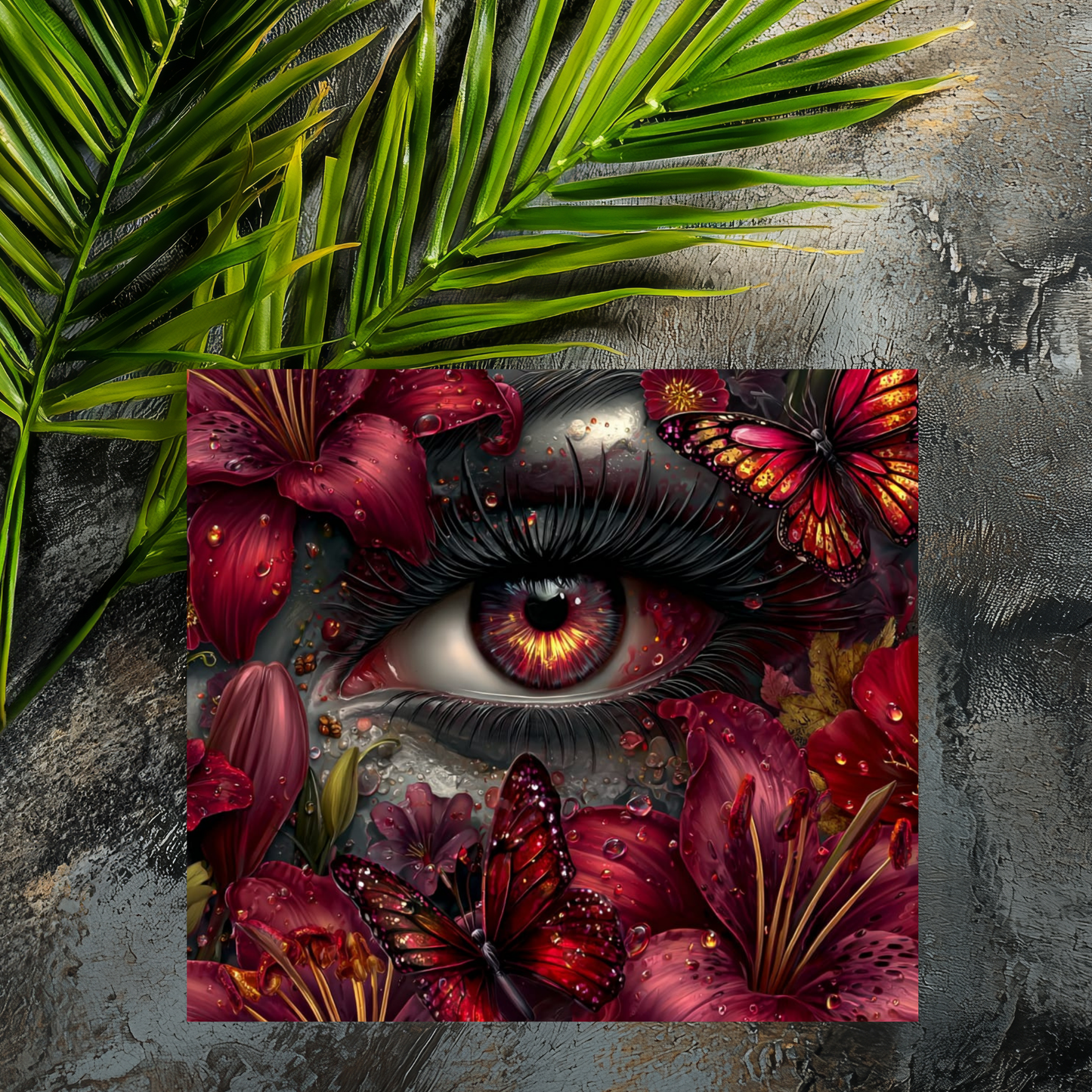 Mousepad Lilien - Auge