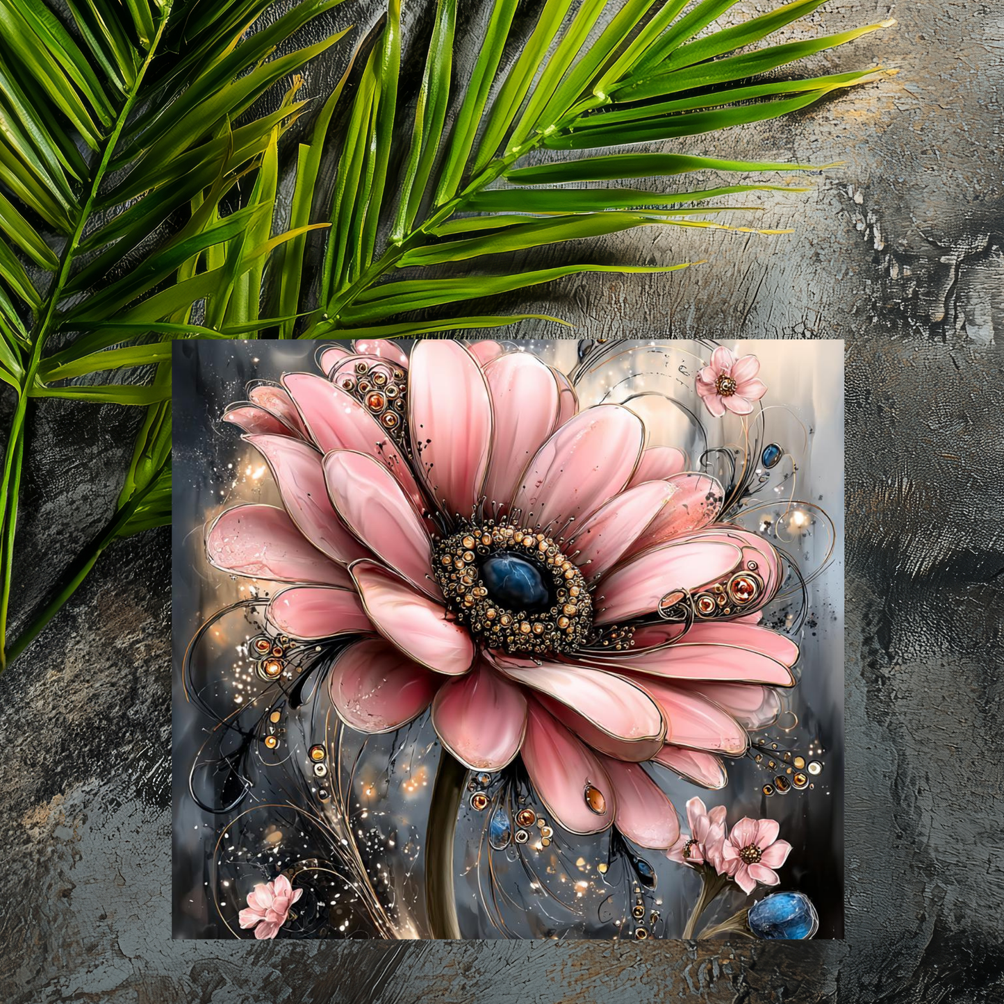 Mousepad Pastellblume