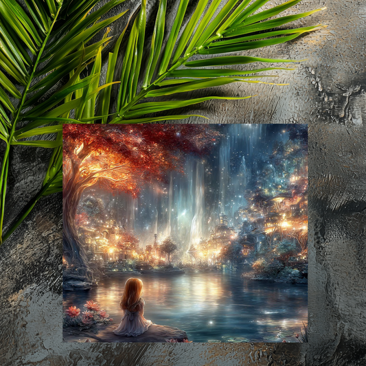 Mousepad Blick auf den See