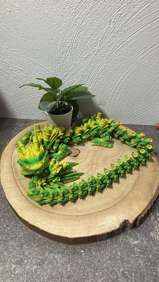 3D Druck Figur Bambusdrache