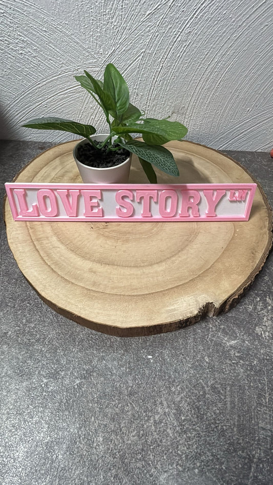 Dekoschild Love Story
