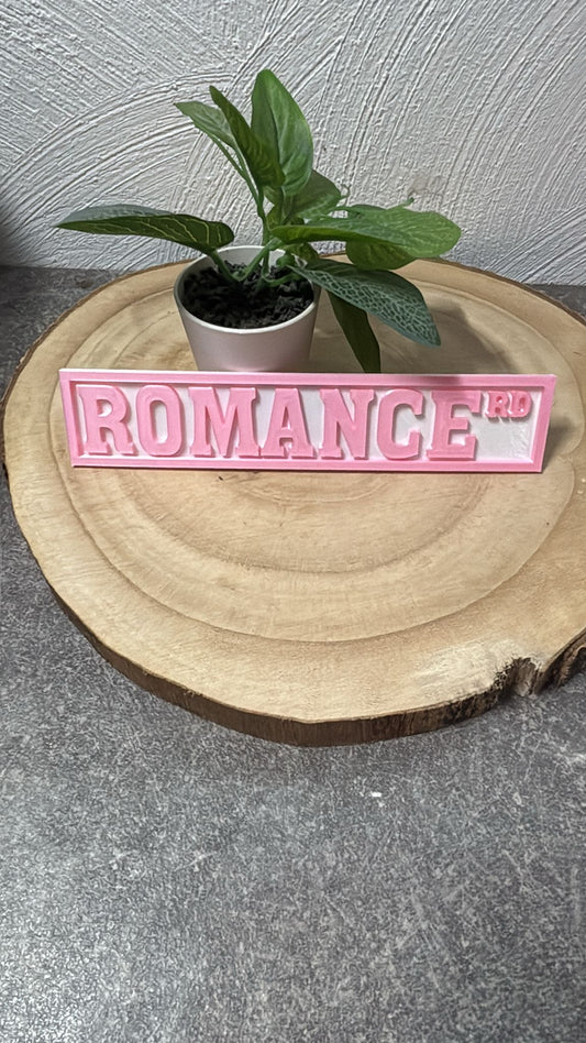 Dekoschild Romance