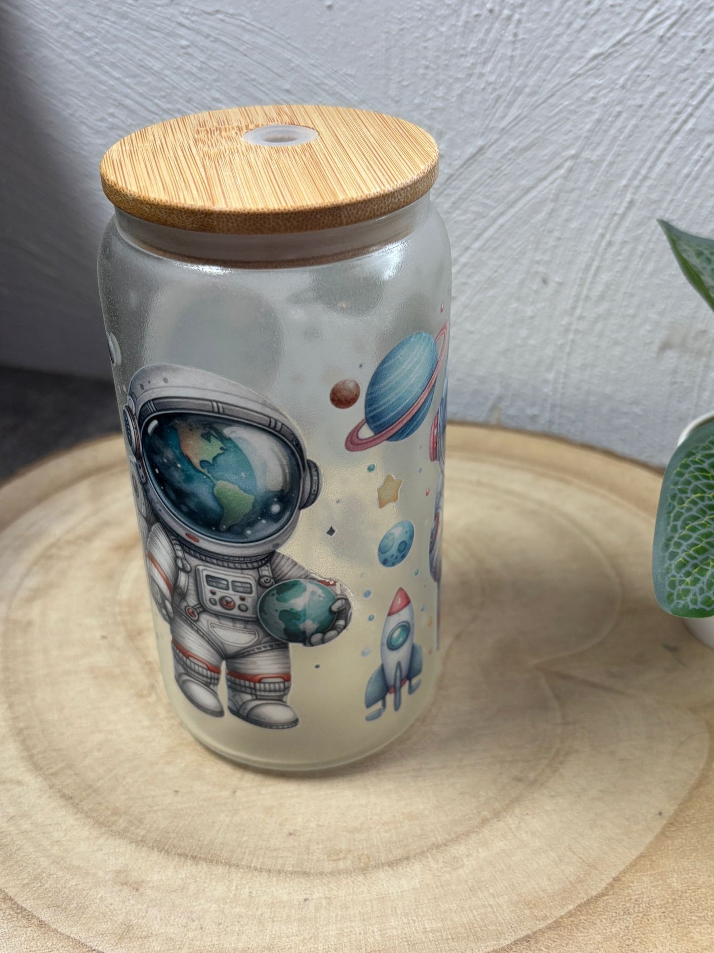 Trinkglas 16oz Astronaut