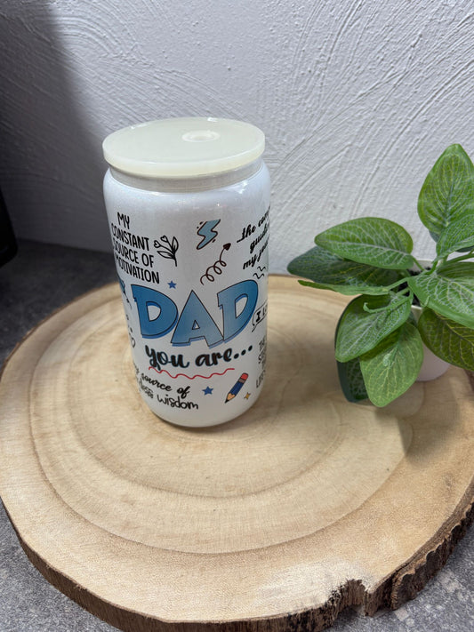 Trinkglas 16oz Dad