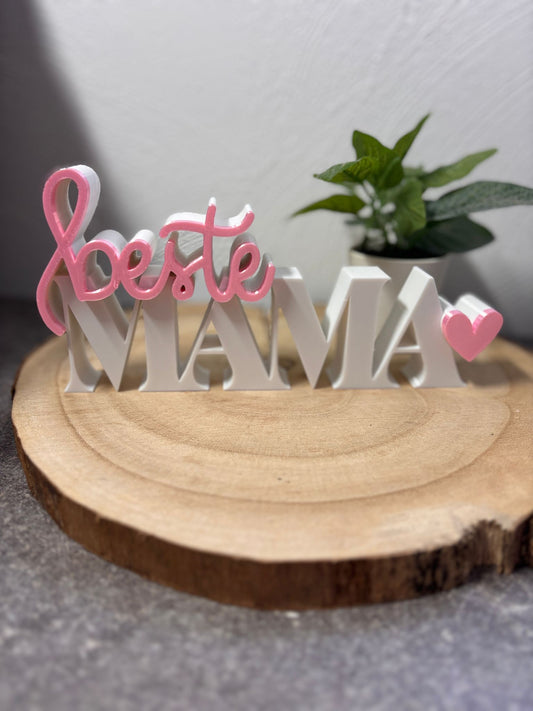 Schriftzug Beste Mama