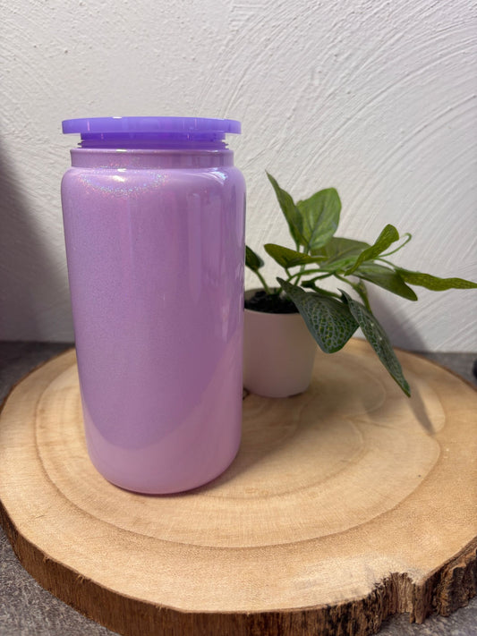 16oz Glas Lila