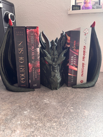 Drachen Bücherstütze