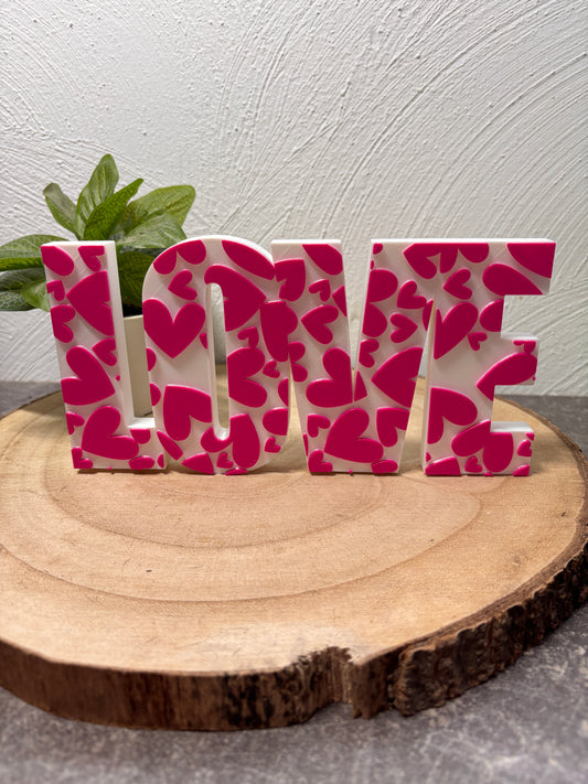 Schriftzug Love