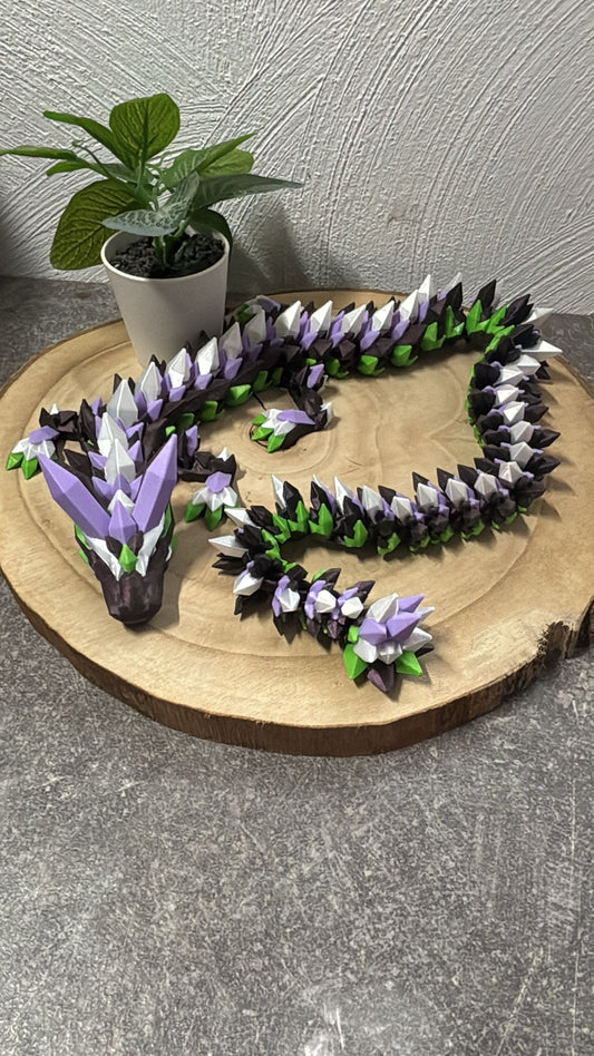 3D Druck Figur Kristalldrache