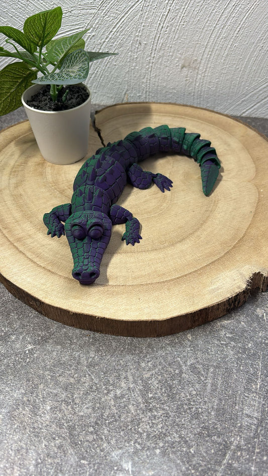 3D Druck Figur Krokodil