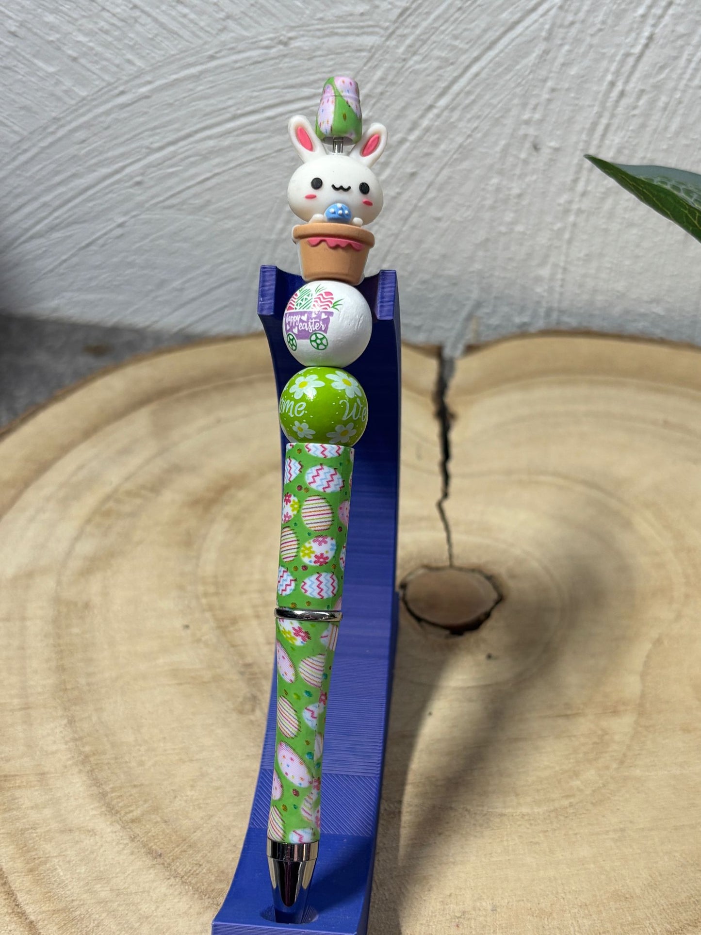 Kugelschreiber Hase grün