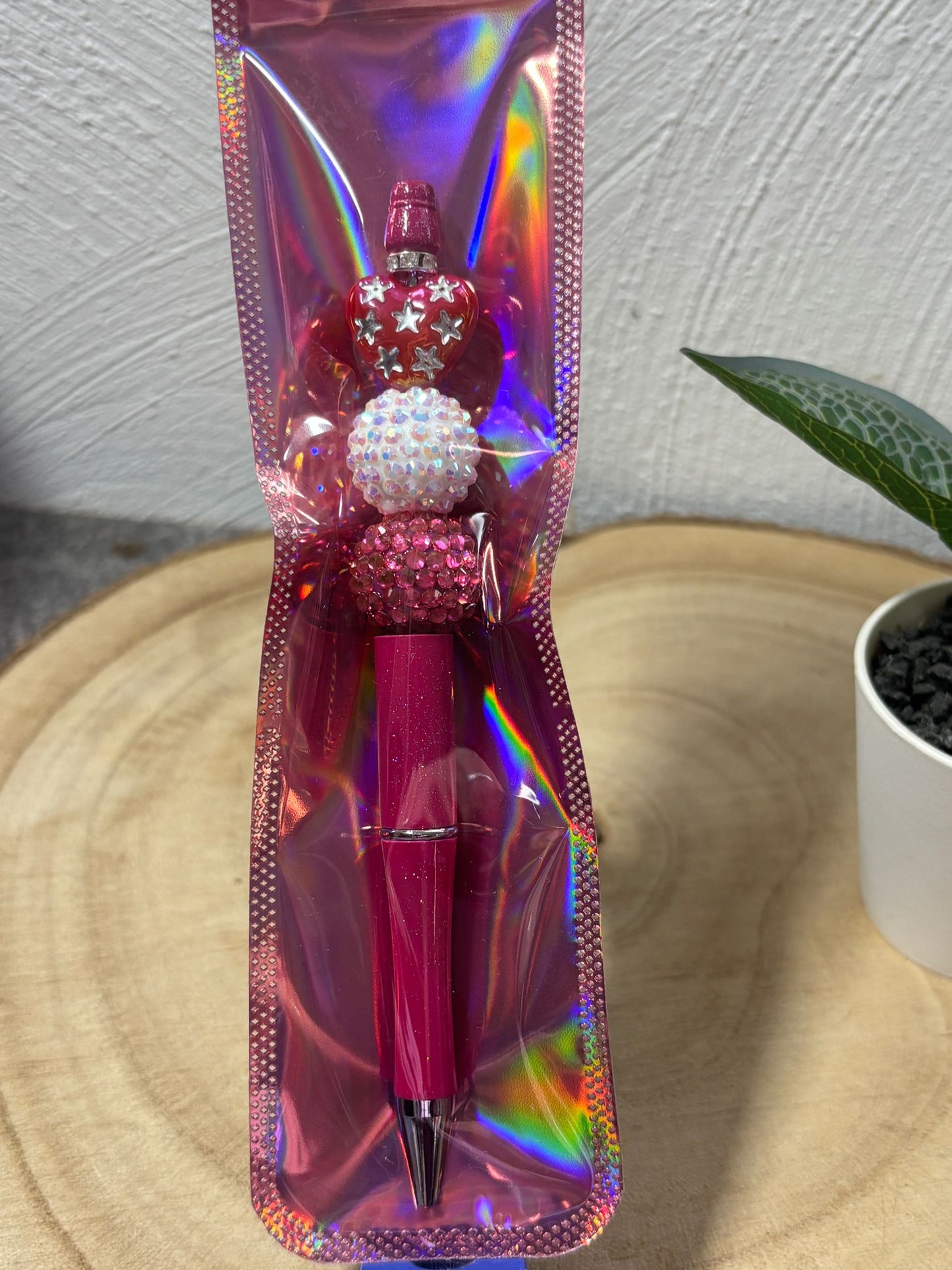 Kugelschreiber Herz rosa
