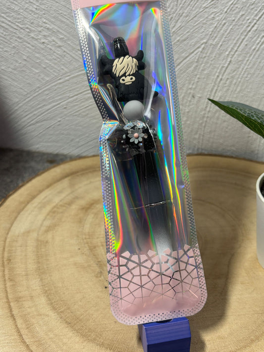 Kugelschreiber Kuh schwarz