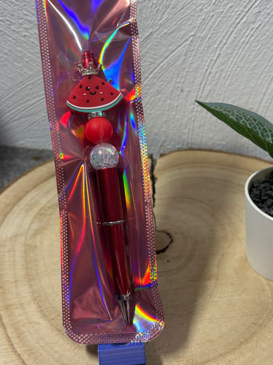 Kugelschreiber Wassermelone rot