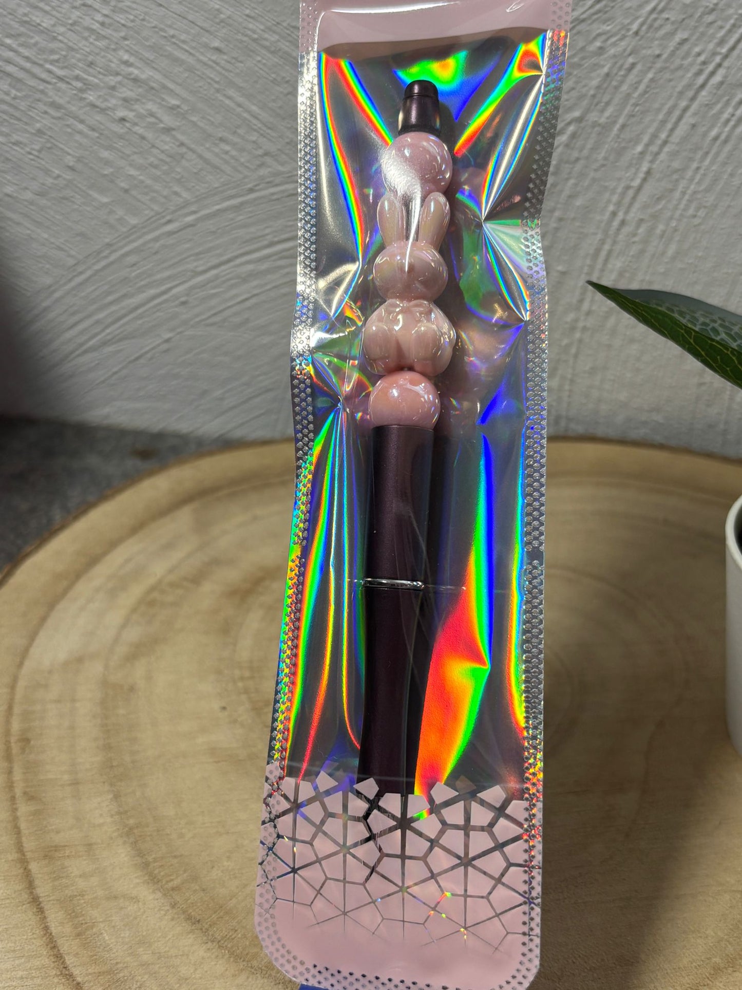 Kugelschreiber Hase braun