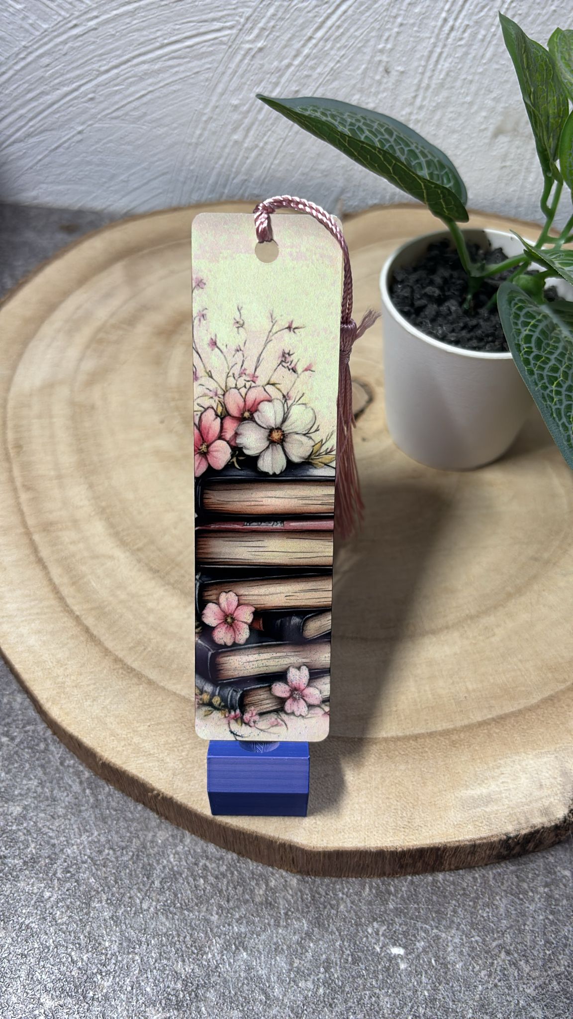 Lesezeichen Bücher pastell 2