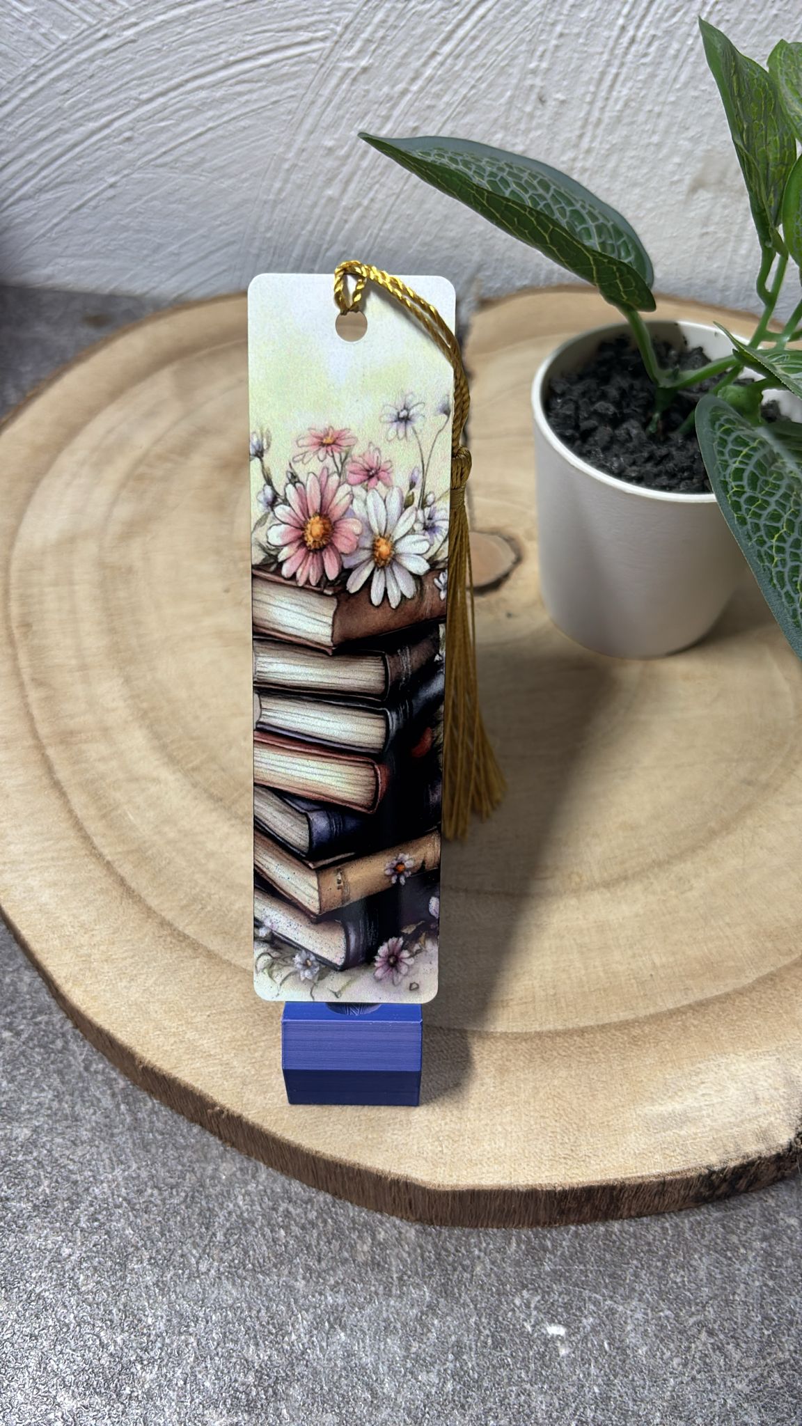 Lesezeichen Bücher pastell 1