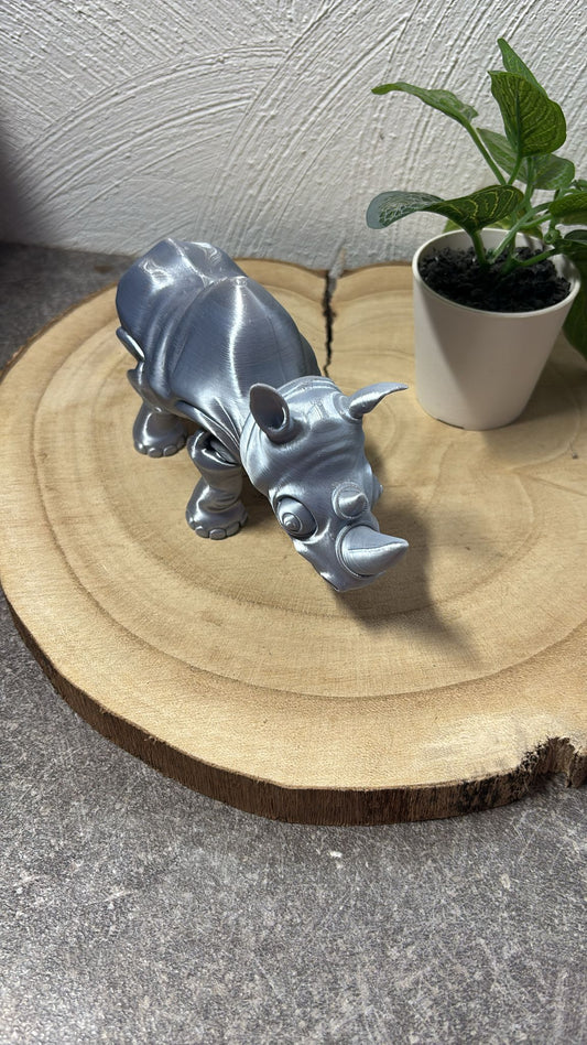 3D Druck Figur Nashorn