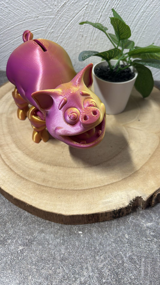 3D Druck Figur Sparschwein