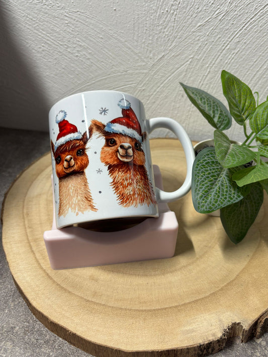 Keramiktasse Lama