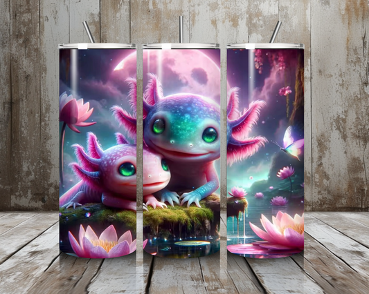 Tumbler Axolotlpaar