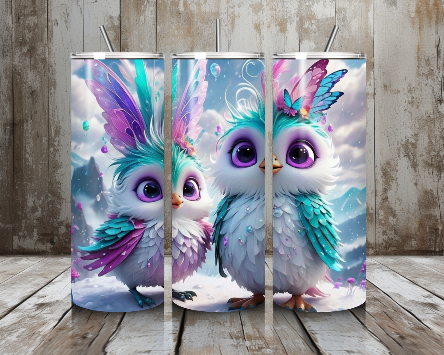 Tumbler Bommel und Flauschi