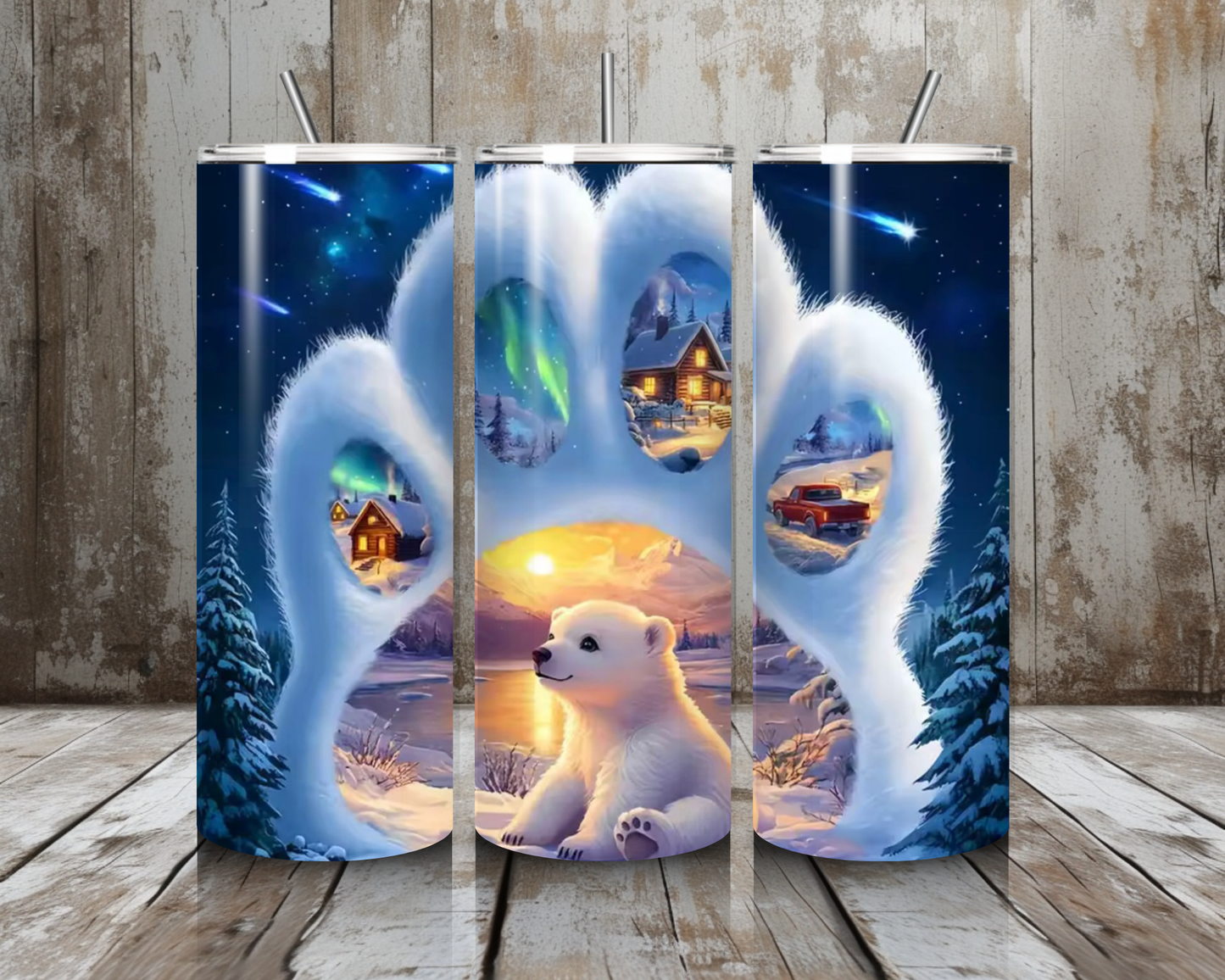 Tumbler Eisbärenpfote