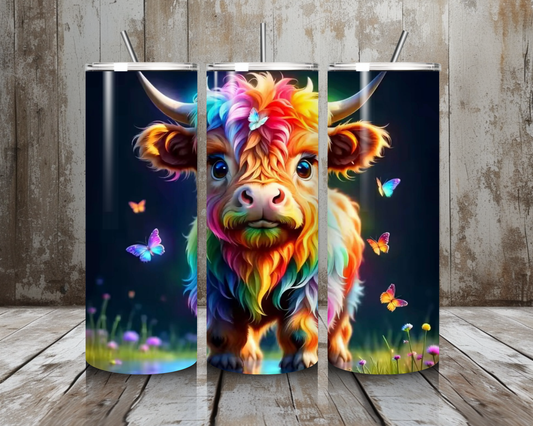 Tumbler Regenbogenkuh