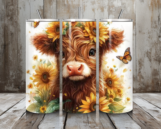 Tumbler Sonnenblumenkuh