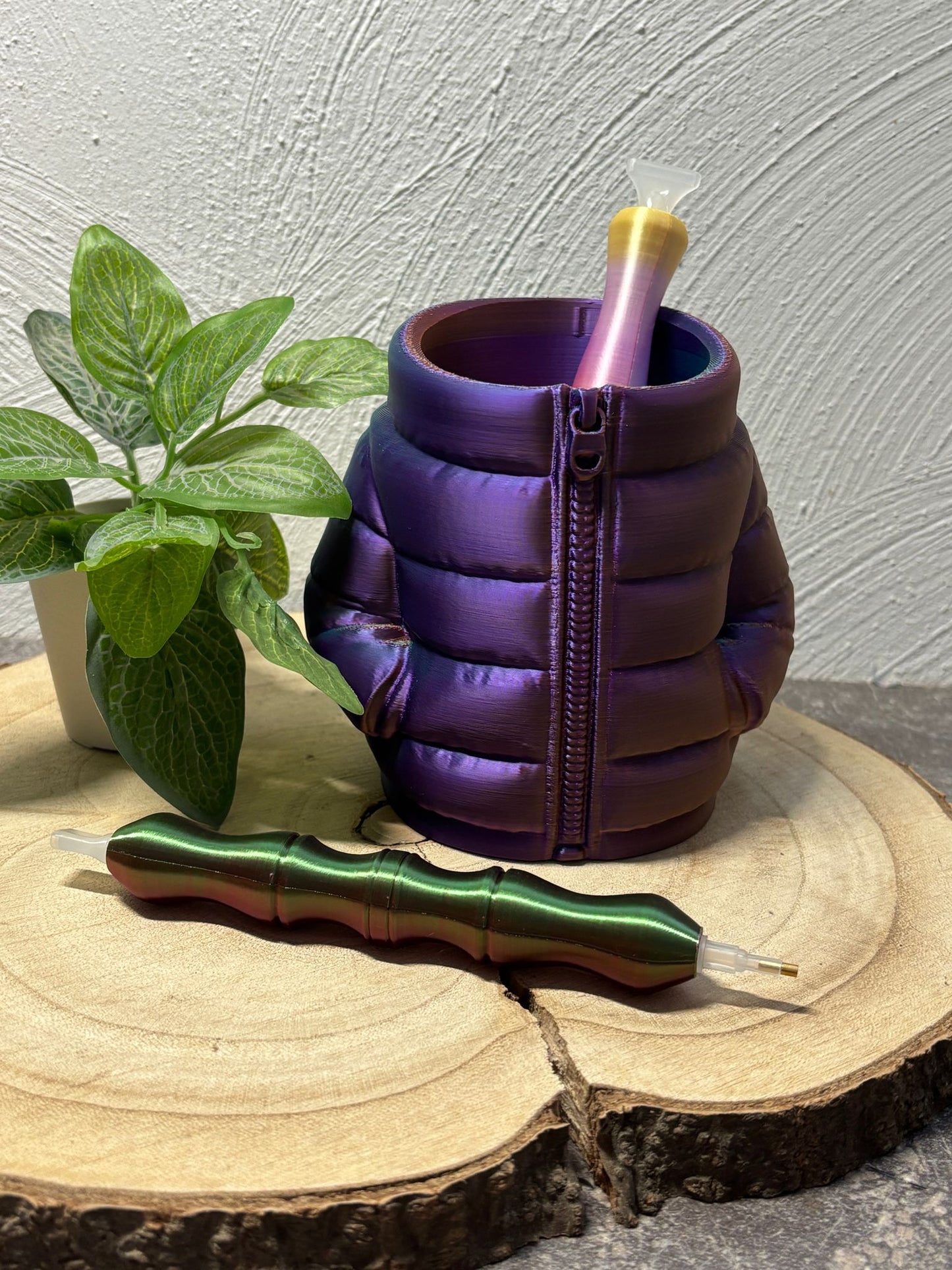 Stifthalter Bomberjacke