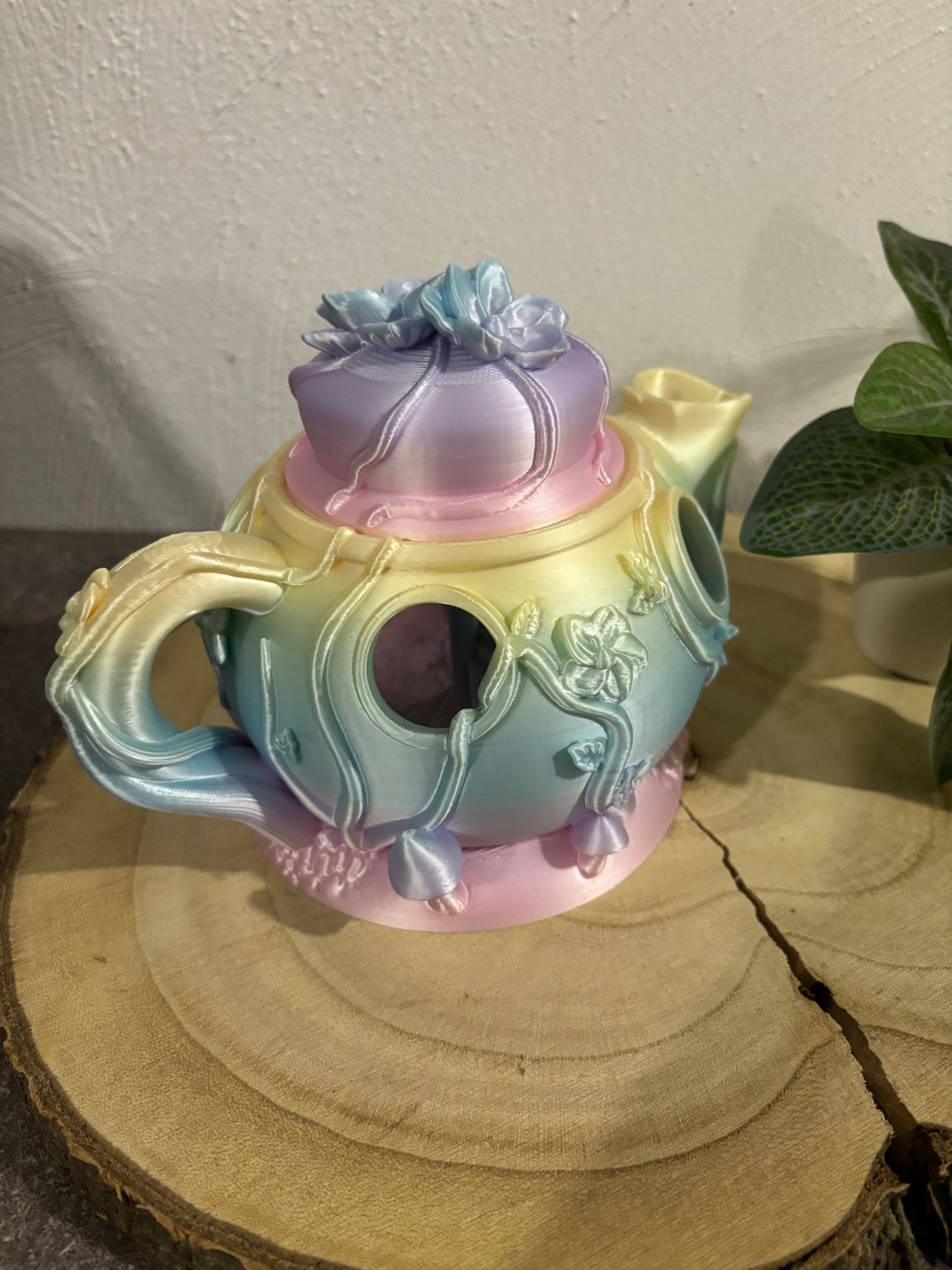 Würfelturm Teekanne