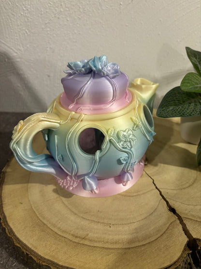 Würfelturm Teekanne