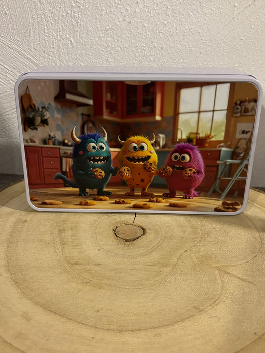 Aufbewahrungsdose Krümmel - Monster ( B - Ware )