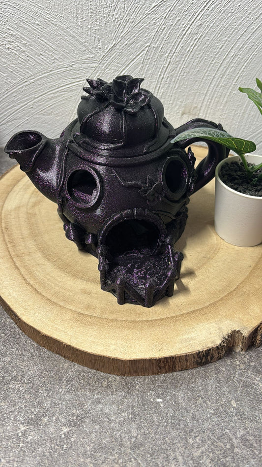 Würfelturm Teekanne